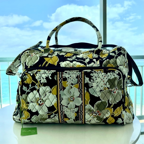 Vera Bradley Dogwood Weekender - Picture 2 of 7